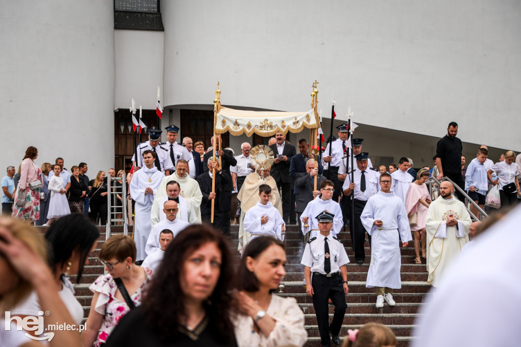 Procesja Bożego Ciała w parafii Ducha Św.