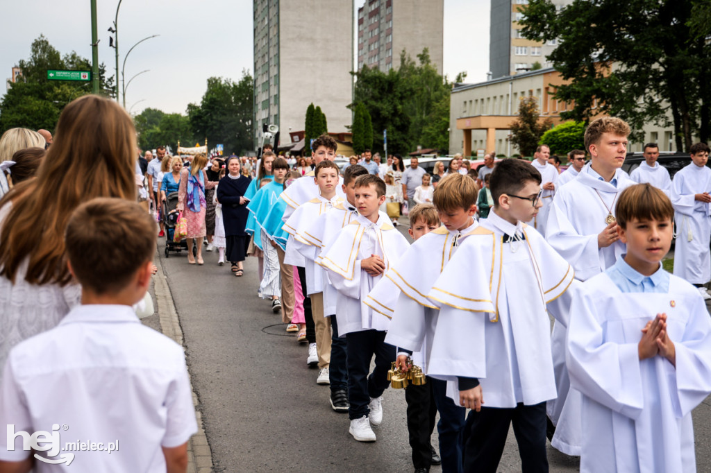 Procesja Bożego Ciała w parafii Ducha Św.