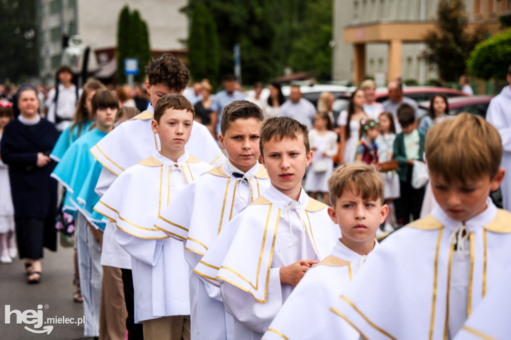 Procesja Bożego Ciała w parafii Ducha Św.