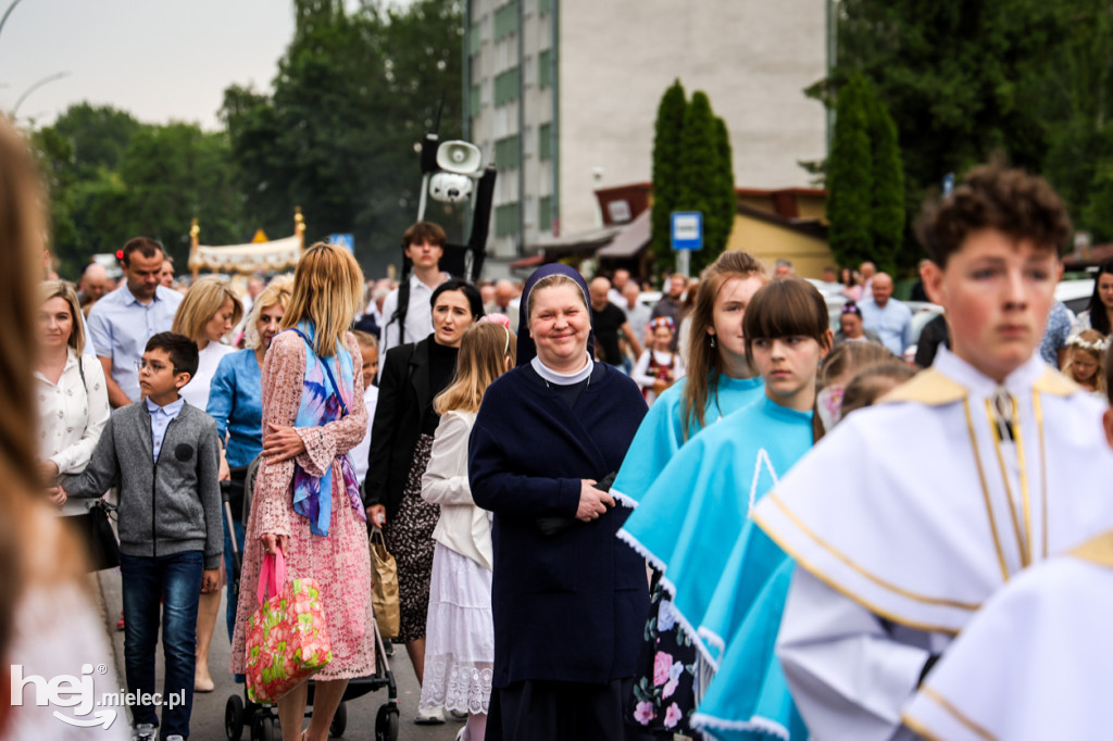 Procesja Bożego Ciała w parafii Ducha Św.