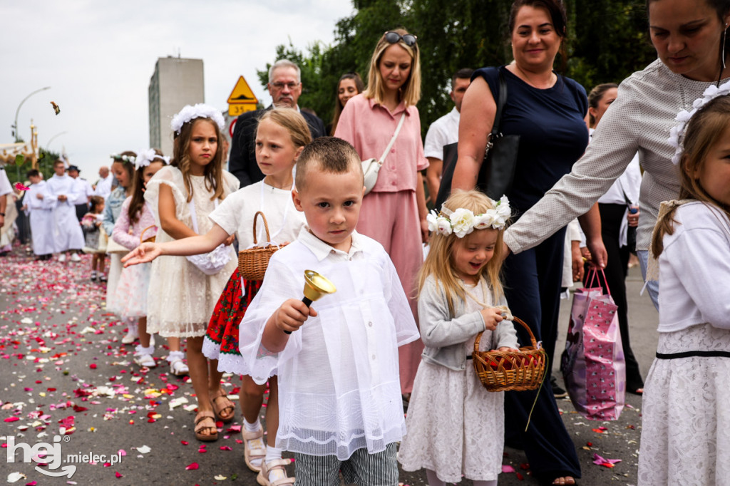 Procesja Bożego Ciała w parafii Ducha Św.
