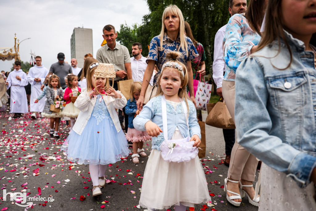 Procesja Bożego Ciała w parafii Ducha Św.