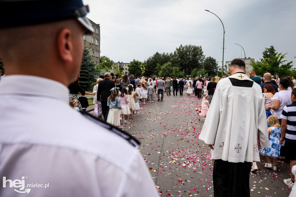 Procesja Bożego Ciała w parafii Ducha Św.