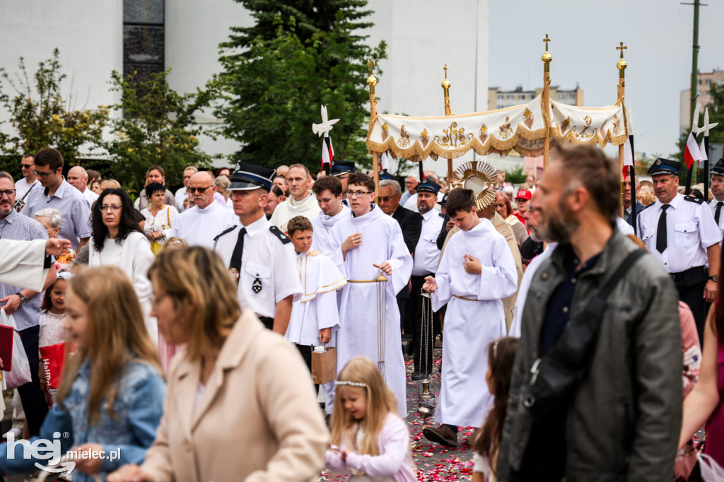 Procesja Bożego Ciała w parafii Ducha Św.