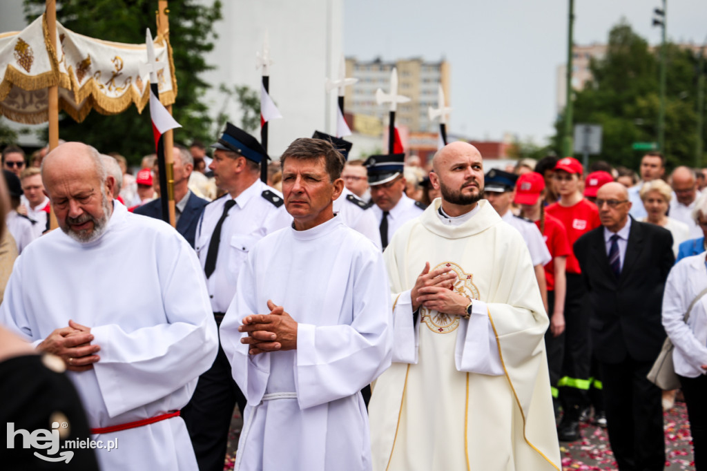 Procesja Bożego Ciała w parafii Ducha Św.