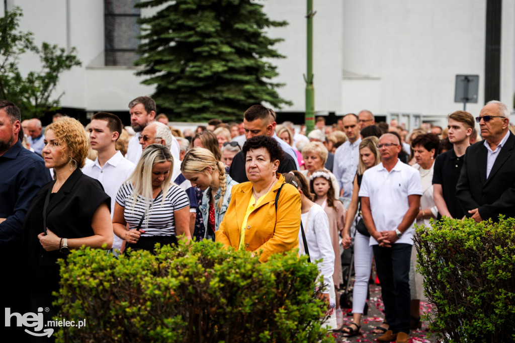 Procesja Bożego Ciała w parafii Ducha Św.