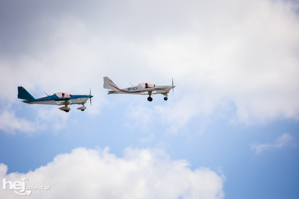 AIR SHOW MIELEC Z WIEŻY LOTNISKA