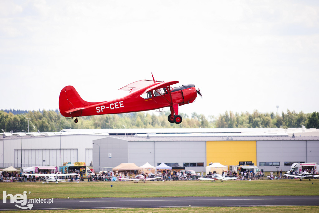 AIR SHOW MIELEC Z WIEŻY LOTNISKA
