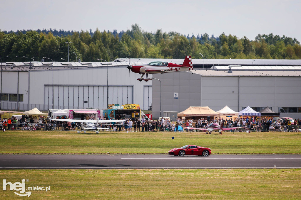 AIR SHOW MIELEC Z WIEŻY LOTNISKA