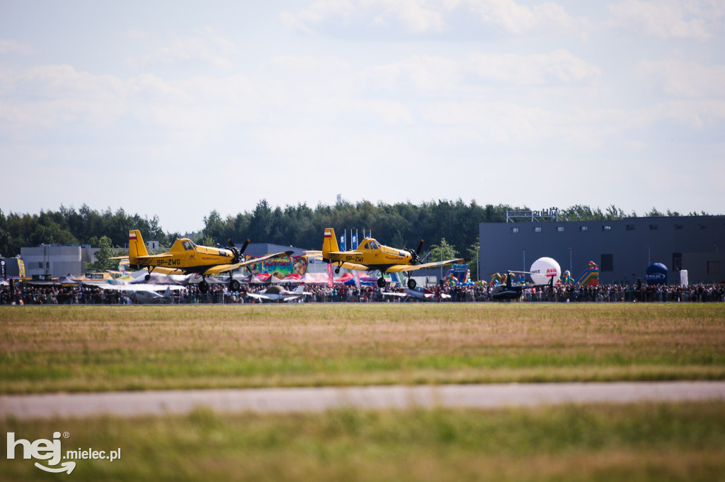 AIR SHOW MIELEC Z WIEŻY LOTNISKA