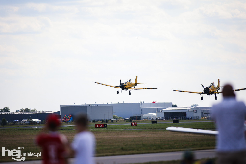 AIR SHOW MIELEC Z WIEŻY LOTNISKA