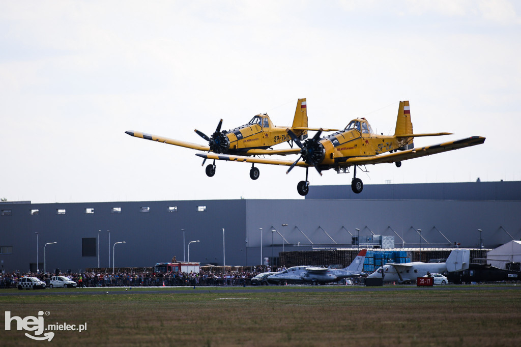 AIR SHOW MIELEC Z WIEŻY LOTNISKA