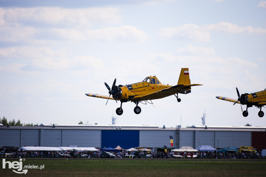 AIR SHOW MIELEC Z WIEŻY LOTNISKA