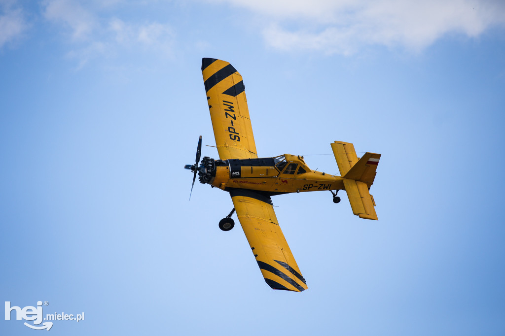 AIR SHOW MIELEC Z WIEŻY LOTNISKA