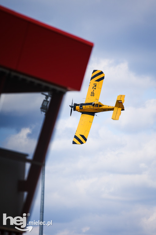 AIR SHOW MIELEC Z WIEŻY LOTNISKA