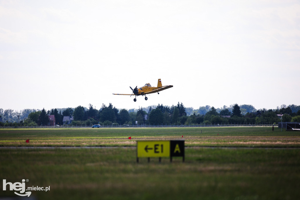 AIR SHOW MIELEC Z WIEŻY LOTNISKA