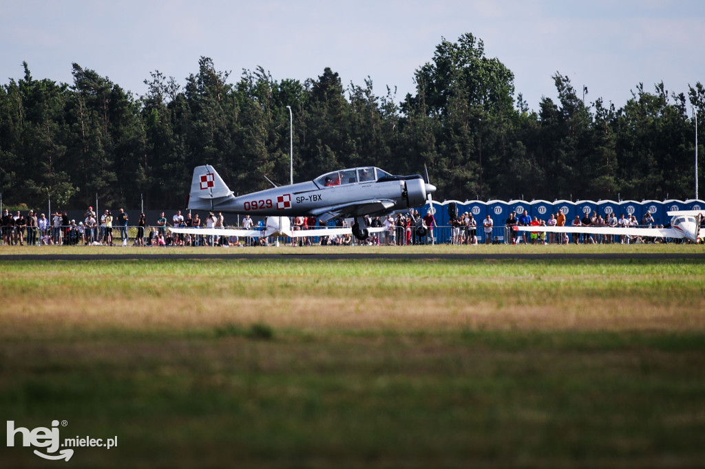 AIR SHOW MIELEC Z WIEŻY LOTNISKA