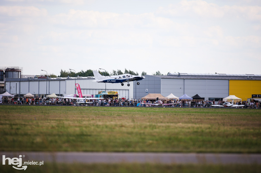 AIR SHOW MIELEC Z WIEŻY LOTNISKA