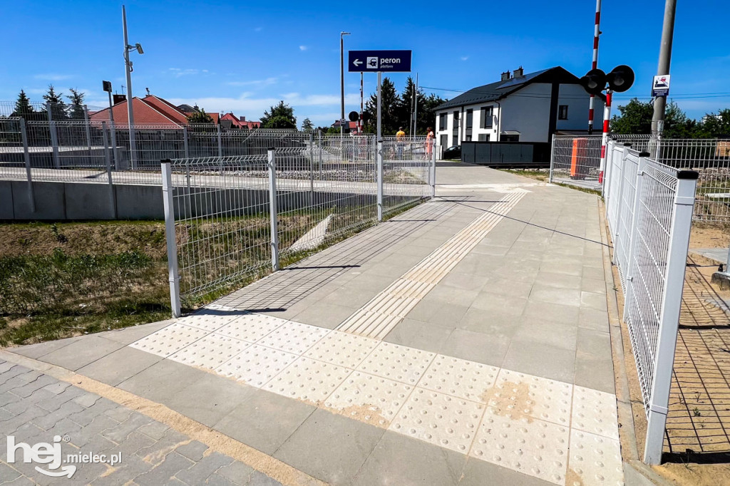 Nowy peron Mielec Wolności już gotowy