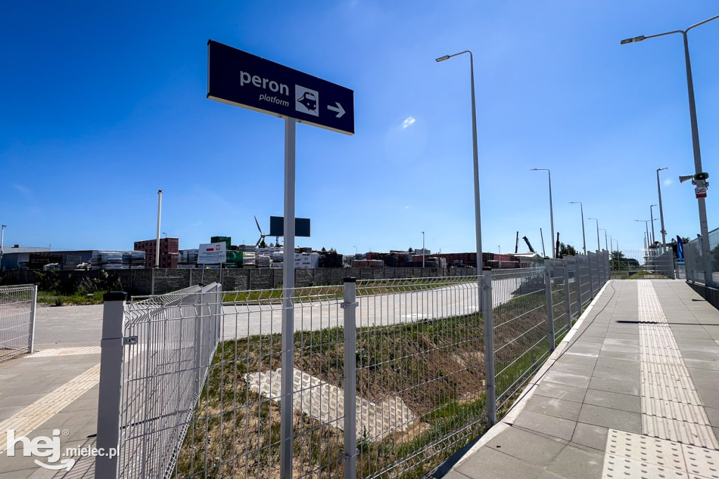 Nowy peron Mielec Wolności już gotowy
