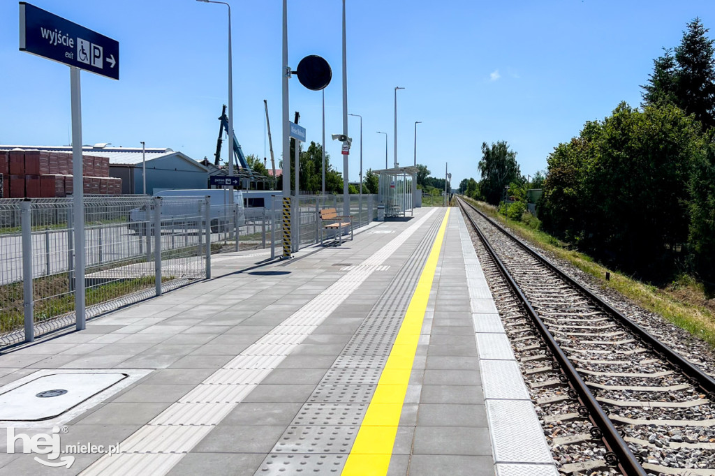 Nowy peron Mielec Wolności już gotowy