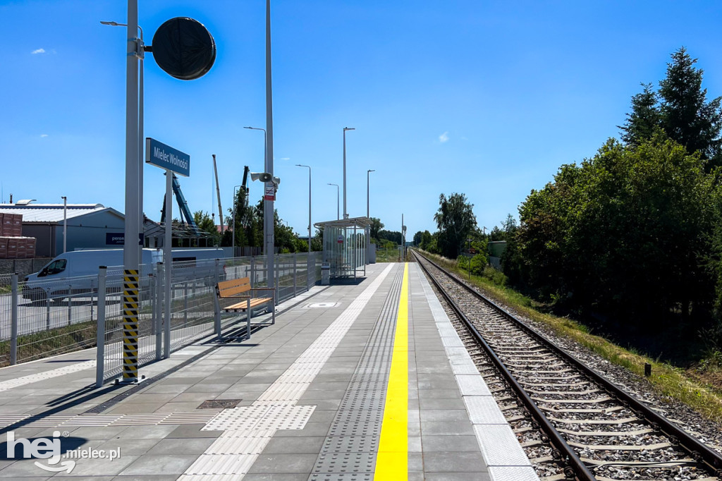 Nowy peron Mielec Wolności już gotowy