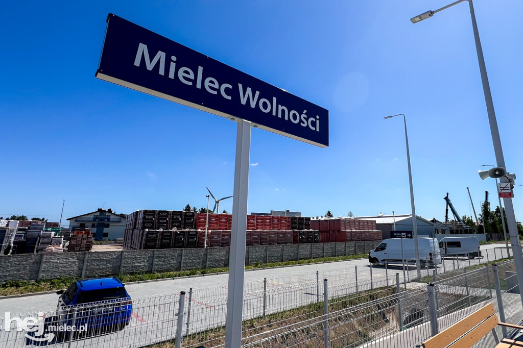Nowy peron Mielec Wolności już gotowy