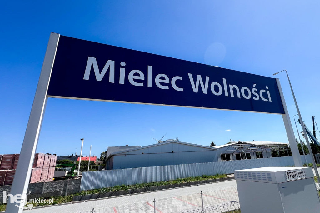 Nowy peron Mielec Wolności już gotowy