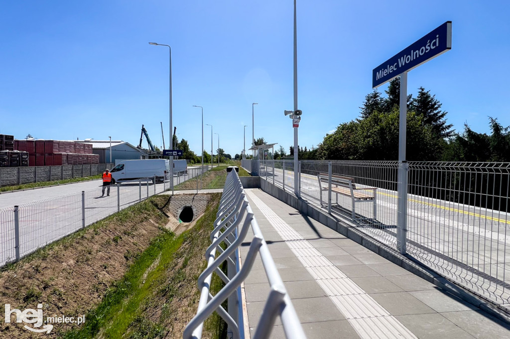 Nowy peron Mielec Wolności już gotowy
