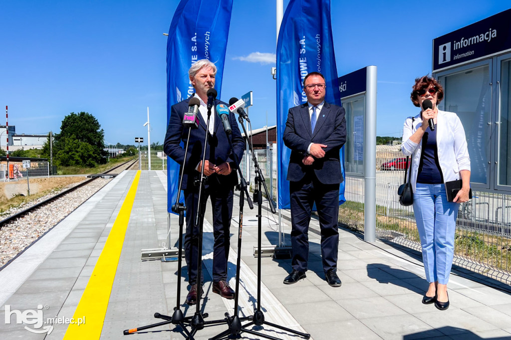 Nowy peron Mielec Wolności już gotowy