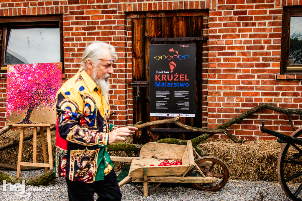Wernisaż wystawy Józefa Jana Krużla w Oborart