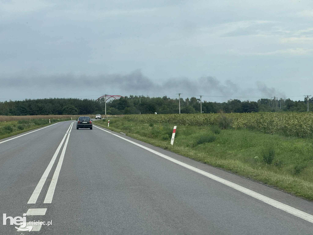 Pożar przy ulicy Królowej Jadwigi