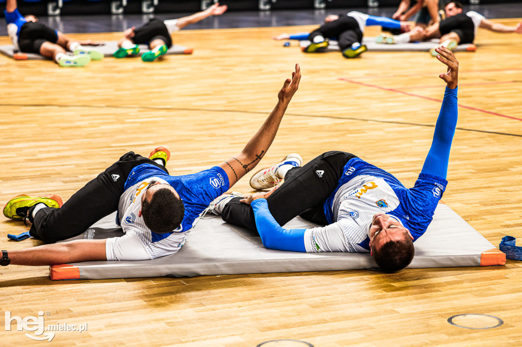 Trening ekstraklasowej Handball Stali Mielec