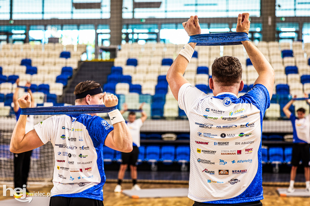 Trening ekstraklasowej Handball Stali Mielec