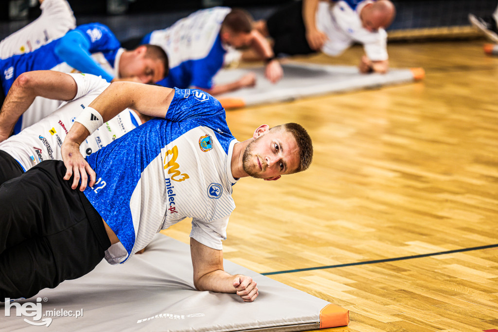 Trening ekstraklasowej Handball Stali Mielec