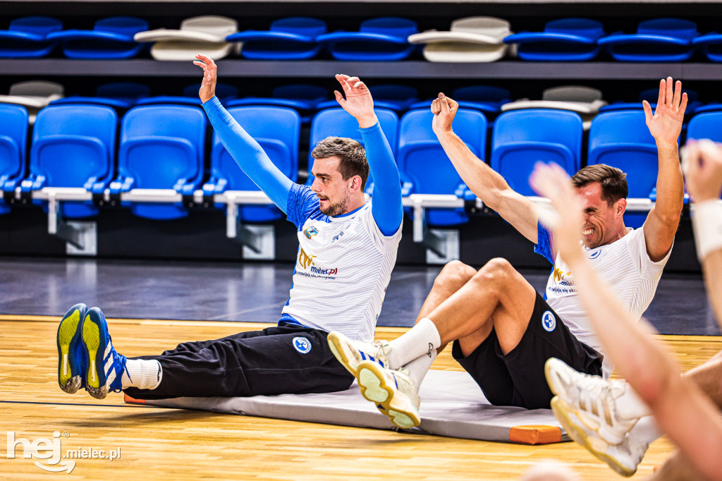Trening ekstraklasowej Handball Stali Mielec