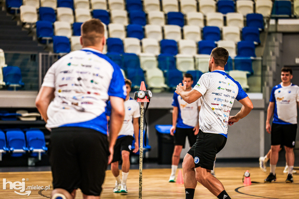 Trening ekstraklasowej Handball Stali Mielec