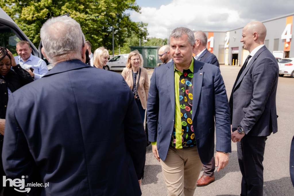 Delegacja z Konga w Mielcu i powiecie mieleckim