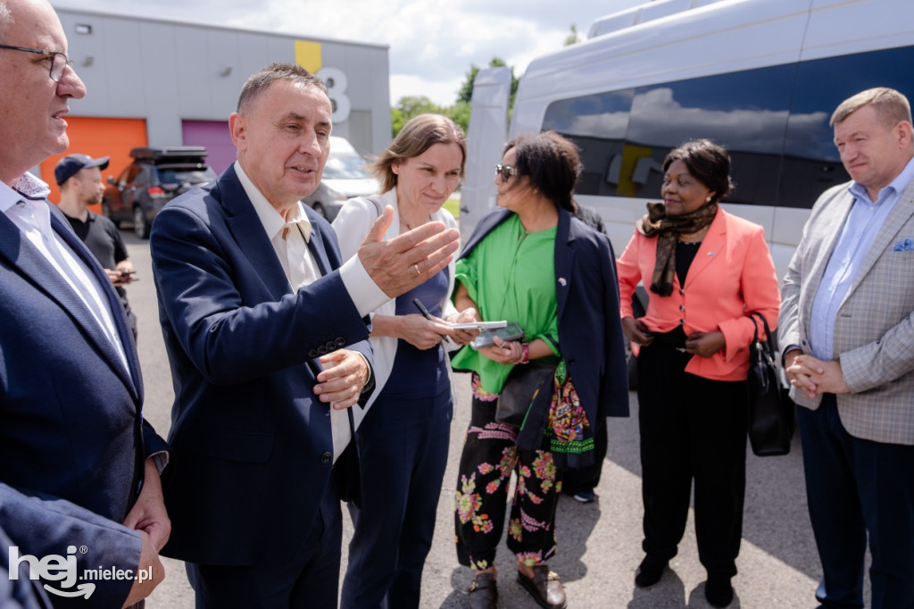 Delegacja z Konga w Mielcu i powiecie mieleckim