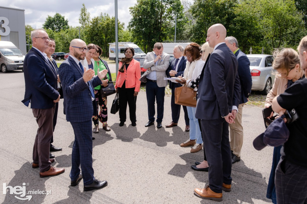 Delegacja z Konga w Mielcu i powiecie mieleckim