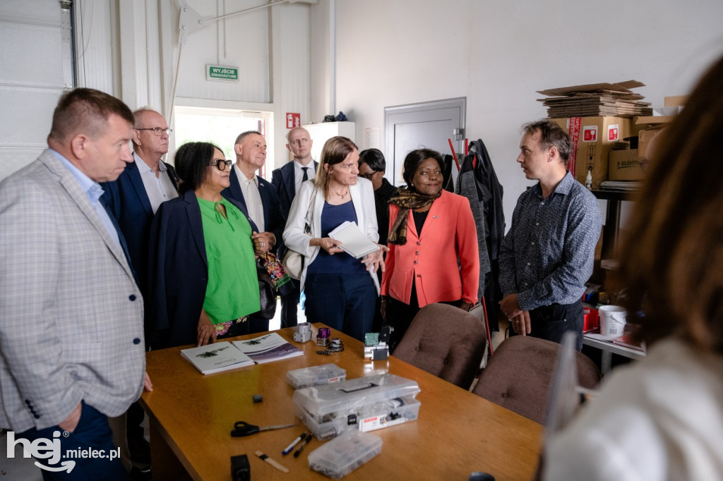 Delegacja z Konga w Mielcu i powiecie mieleckim