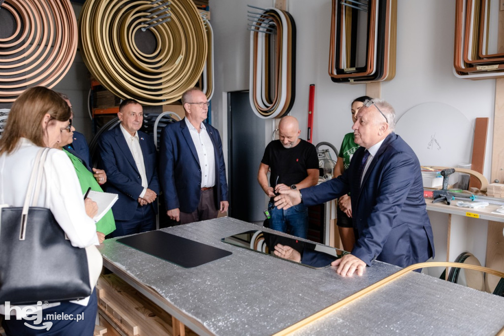 Delegacja z Konga w Mielcu i powiecie mieleckim