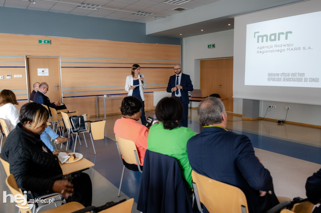 Delegacja z Konga w Mielcu i powiecie mieleckim