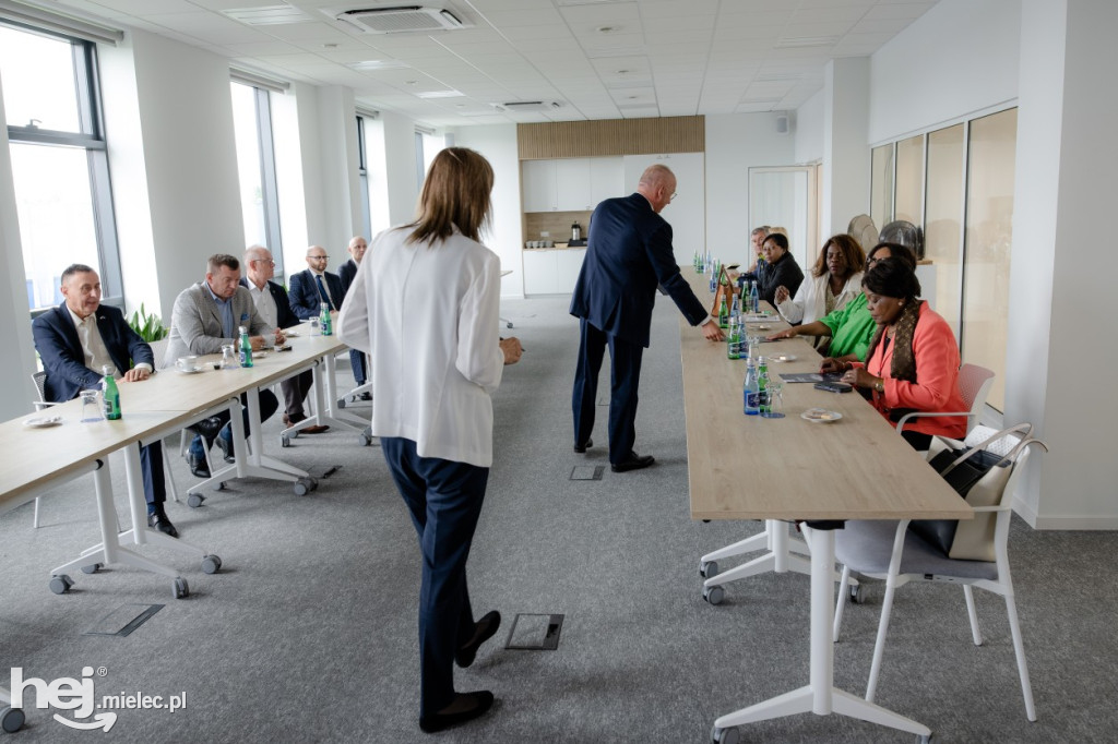 Delegacja z Konga w Mielcu i powiecie mieleckim