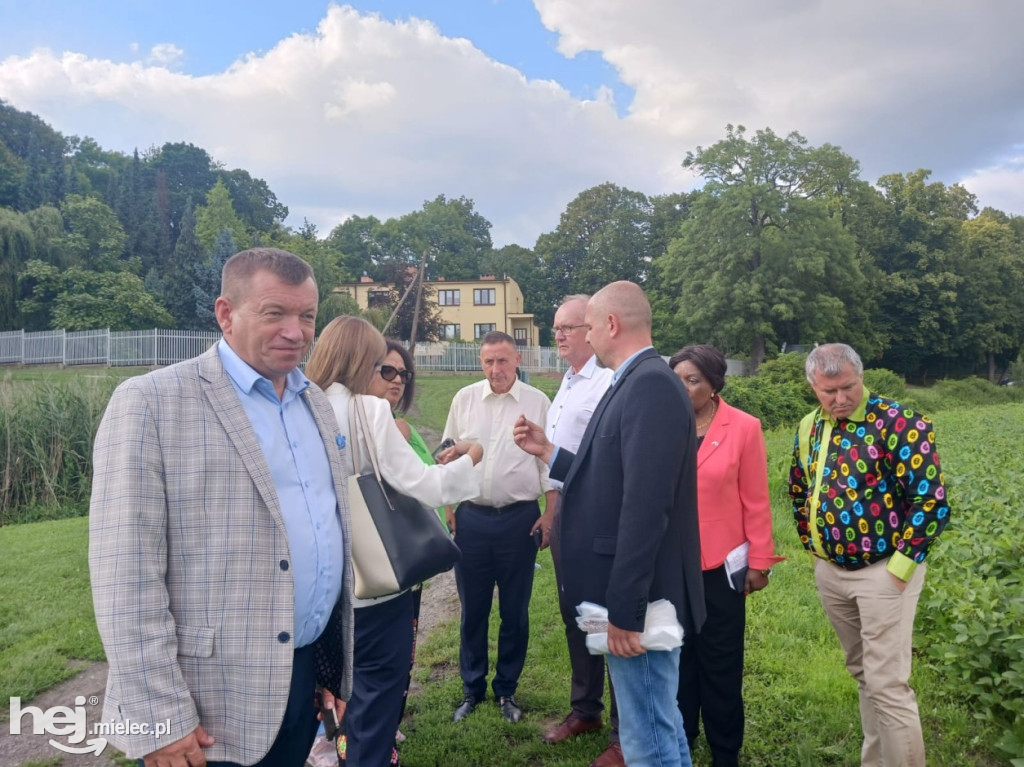 Delegacja z Konga w Mielcu i powiecie mieleckim