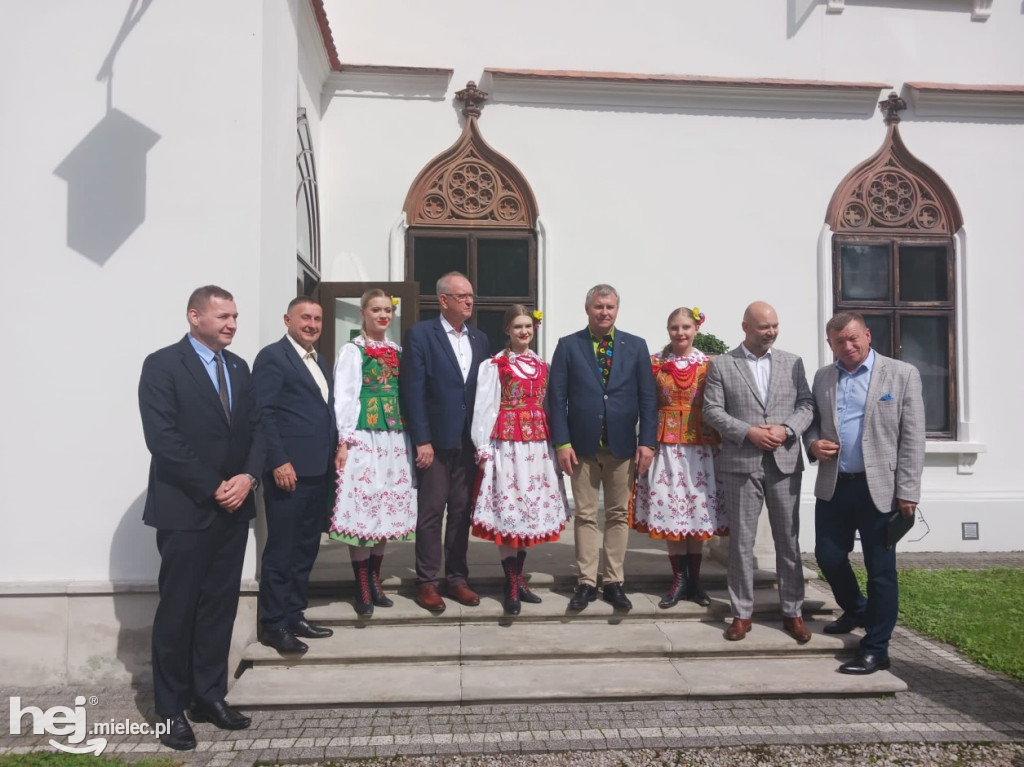 Delegacja z Konga w Mielcu i powiecie mieleckim