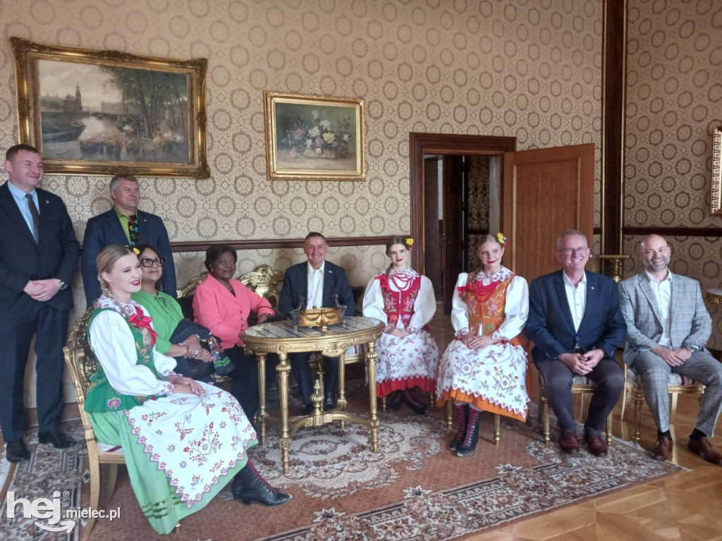 Delegacja z Konga w Mielcu i powiecie mieleckim