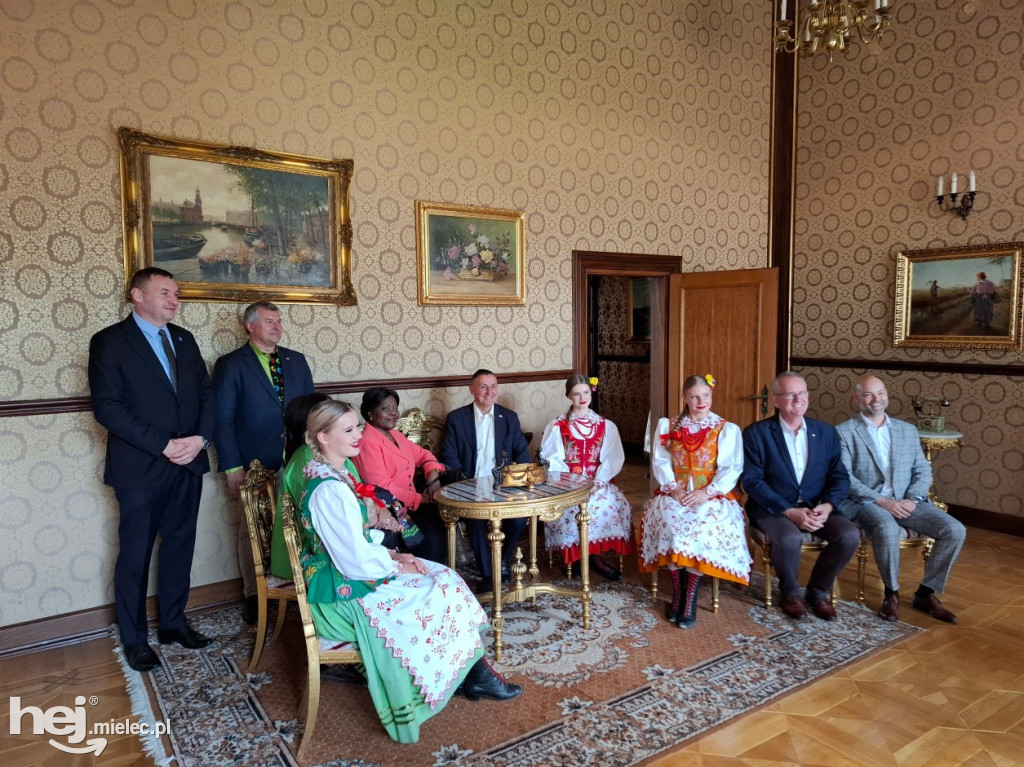 Delegacja z Konga w Mielcu i powiecie mieleckim
