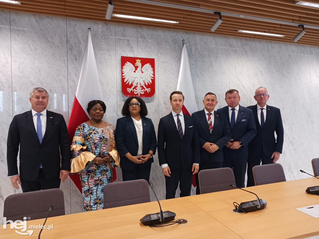 Delegacja z Konga w Mielcu i powiecie mieleckim