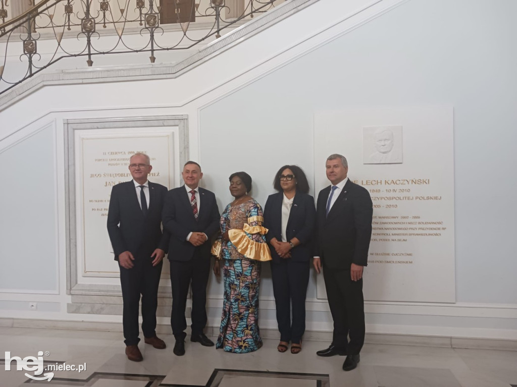 Delegacja z Konga w Mielcu i powiecie mieleckim